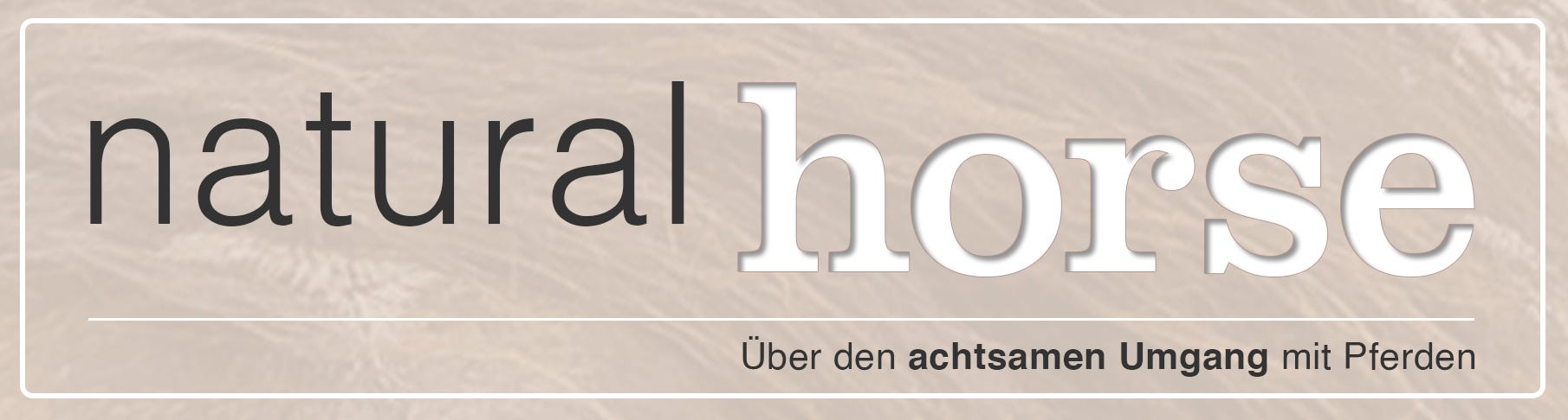 Natural Horse Logo