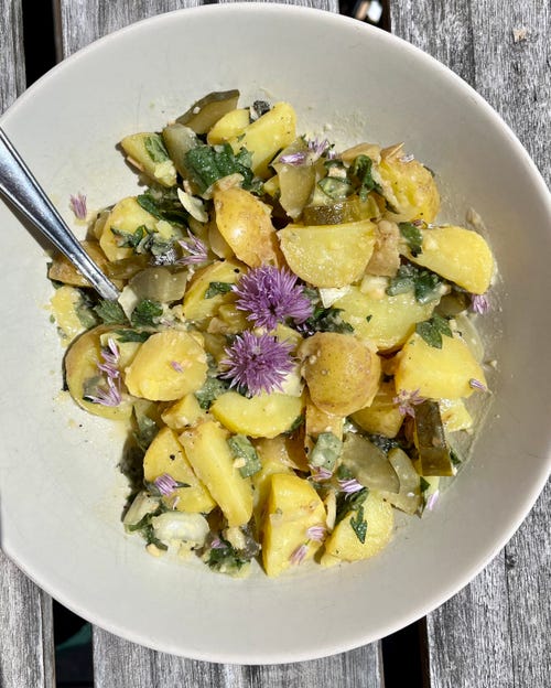 Wilder Kartoffelsalat