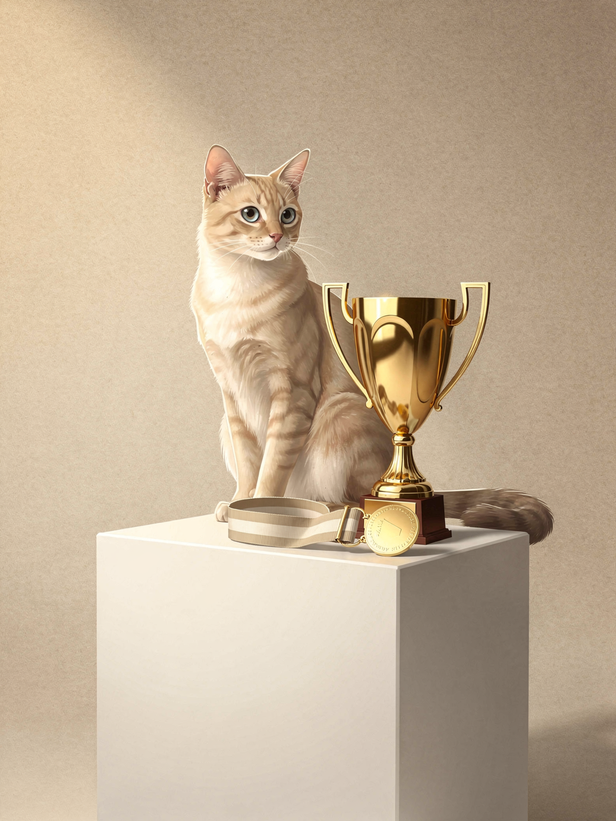 Katze Pokal
