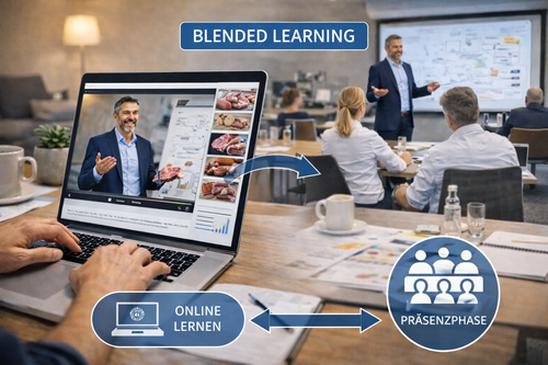 Blended Learning Illustration