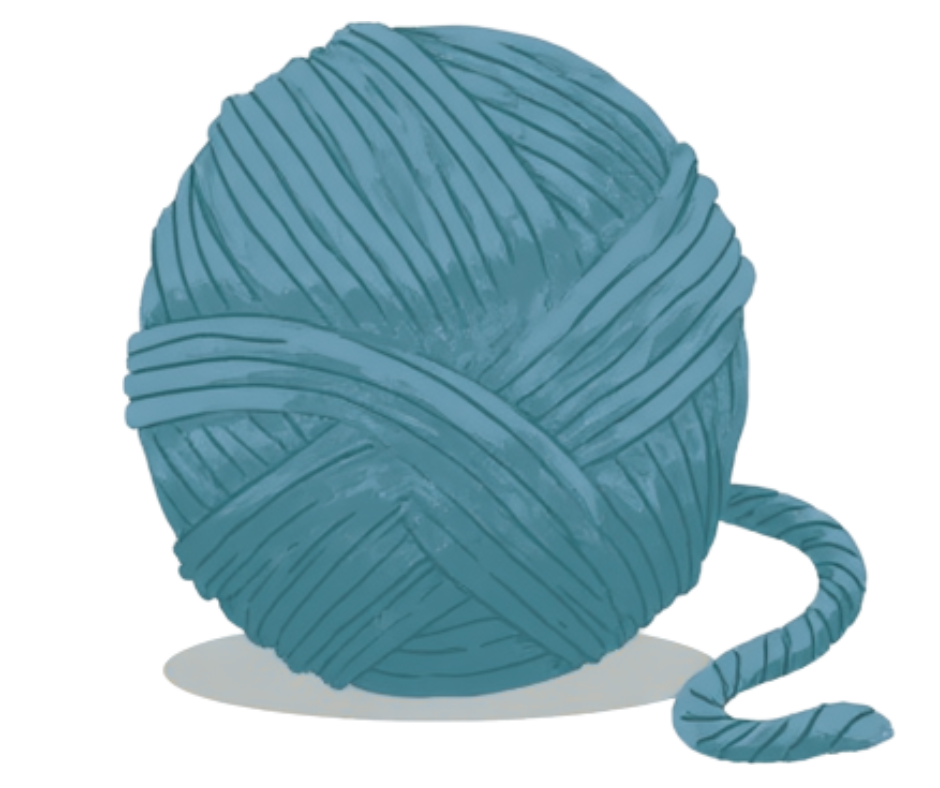 Knitting illustration